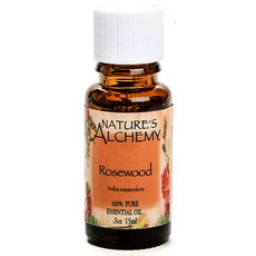 NATURE'S ALCHEMY 玫瑰木純精油, 1個, 15ml