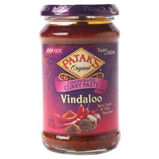 Patak's 溫達盧辣味濃縮咖哩醬 無麩質, 1個, 283g