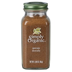 Simply Organic 葛拉姆馬薩拉香料粉, 1個, 85g