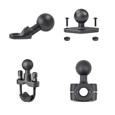 MWUPP OsoPro 五匹 支架底座 (歪嘴/菱形/細管/U型), 黑色, 1個