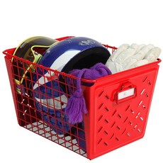 SPECTRUM 麥克林籃子廚房儲物籃, 紅色