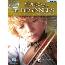 凱翊 HL 小提琴獨奏系列第50冊：小提琴入門篇附線上音訊檔 Songs for Beginners Violin, HAL LEONARD