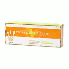 WORLD CENTRIC 錐和滑石用具, 1個, 24入