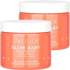 PACIFICA Glow Baby 亮膚去角質墊 6 cm, 120件