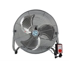 節能標章 強力型 18吋 美式桌扇 - 台灣製造 工業電扇 桌扇 電風扇, 銀色