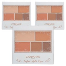 CANMAKE 霧面眉影盤, 3個, 07 週末橙