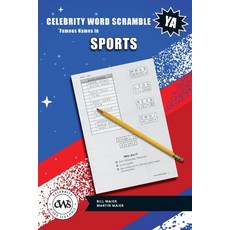 (英文圖書)Celebrity Word Scramble Famous Names in Sports 平裝版, Maier Publishing, 英文