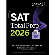 (英文圖書)SAT Total Prep 2026: Includes 4 Full Length Practice Tests 1 100+ Practice Ques... 平裝版, Kaplan Publishing, 英文