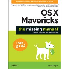 (英文圖書) OS X Mavericks: The Missing Manual 平裝版, O'Reilly Media, 英文
