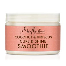 Shea Moisture 乳木果保濕椰子芙蓉捲髮髮膜, 1罐, 340g