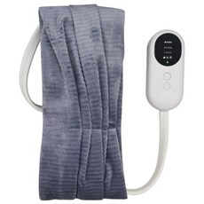 電動氣囊頭部SPA按摩儀 (氣壓/溫感熱敷/智能定時), 灰藍色