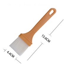 【班恩】食品級PP毛刷 醬料刷 蛋液刷 油刷 烘焙工具 燒烤, 橘色, 1個