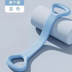 8字型健身拉力帶/瑜珈繩, 藍色，粉色，紫色，灰色, 1個