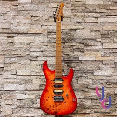 Bacchus Imperial 24 BP-RSM/M-BL-B 紅色電吉他 烤楓木琴頸 雙單雙 可切單 贈千元配件, 紅色