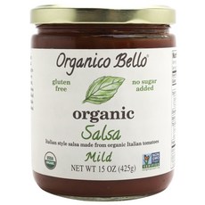 Organico Bello 溫和莎莎醬, 1個, 425克