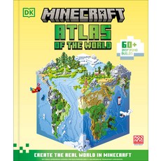 (英文圖書)Minecraft Atlas of the World: Create the Real World in Minecraft with 60+ Inspir... 精裝版, DK Publishing (Dorling Kind..., 英文