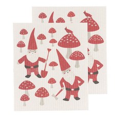 now DESIGNS 印花廚房毛巾, 2入, Gnomes