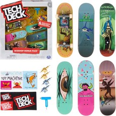 TECH DECK 迷你滑板 六入組, 一組六入, Multi-color, 1個