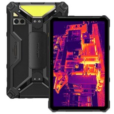 Ulefone Armor Pad 4 Ultra Thermal 5G 內建熱像儀三防平板 16+256GB, 黑色, 256GB, Wi-Fi