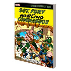 (英文圖書) Sgt. Fury Epic Collection: Berlin Breakout 平裝版, Marvel Universe, 英文