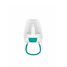 OXO tot 寶寶咬好滋味奶嘴/輔食器-2色可選，安全矽膠材質，訓練寶寶自主進食, 靛藍綠