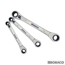 BOBACO 台灣製 大船回港 新版4in1雙向棘輪扳手8-19mm 五金工具 板手 萬用扳手 萬能工具 專業手工具