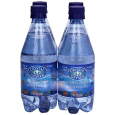 CRYSTAL GEYSER 混合漿果味氣泡泉水, 4件, 532ml