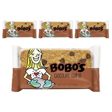 Bobo's 燕麥棒 燕麥棒巧克力片, 4入, 85g
