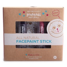 臉部彩繪棒組合, 紫色和粉色