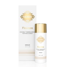 FakeBake 完美無瑕的椰子美黑精華，適用於面部和身體中等, 1個, 148ml