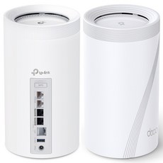 TP-LINK Deco BE85 2入組 Mesh 無線路由器 (BE22000/Wi-Fi 7/三頻), 1套裝