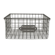 SPECTRUM 復古儲物廚房儲物籃, 黑色