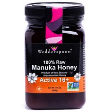 Wedderspoon 16+麥盧卡生蜂蜜, 500g, 1罐