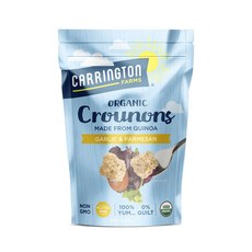 Carrington Farms 脆餅 大蒜+帕瑪森乾酪味 無麩質, 1袋, 134g