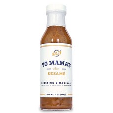 YO MAMA'S FOODS 亞洲芝麻醬, 1瓶, 368g