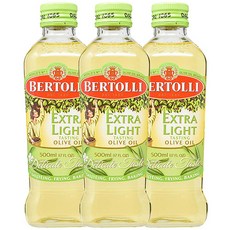 BERTOLLI 清爽橄欖油, 3個, 500ml