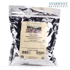 Starwest Botanicals 山楂果, 1個, 453.6克
