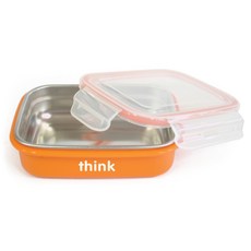 thinkbaby The Bento Box幼兒餐具 250ml, 1個, 橘子