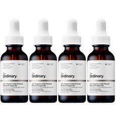The Ordinary 冷壓摩洛哥堅果油, 4瓶, 30ml