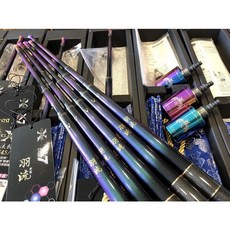 百有釣具 MUSTAD 慕斯達 X-Classic 羽流軔龍池釣龍蝦專用竿 (可變ZOOM), 詳見包裝, 紫色