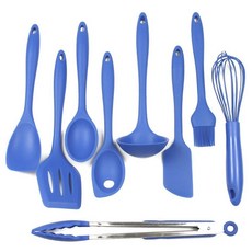 Chef Craft 高級矽膠廚具9件組, 藍色, 1個, 藍色 1個