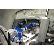 HARDRACE 特斯拉 MODEL 3 後仰角調整器 硬橡膠鐵套組 (Q0604) - 提升操控性, 藍色