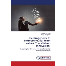 (英文圖書) Heterogeneity of entrepreneurial team values: The start-up innovation 平裝版, LAP Lambert Academic Publis..., 英文