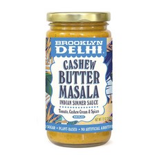 BROOKLYN DELHI 腰果奶油咖哩醬, 1罐, 340g