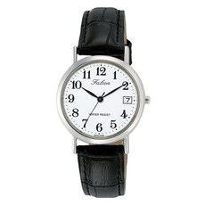 Q&Q Falcon Watch標準女款皮革手錶 D021-304