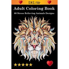 Adult Coloring Book 平裝版, Fred King, 英文