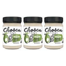 Chosen FOODS 無麩質素食美乃滋, 3個, 355ml