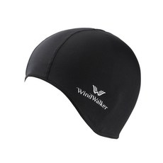 路趣Windwalker WHD1903遮耳式頭套，透氣排汗涼感頭套，立體剪裁半頂運動頭套，台灣製, 詳見包裝, Black