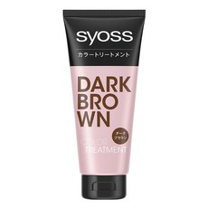syoss 絲蘊 乾溼兩用染髮膜, 深棕色, 1個