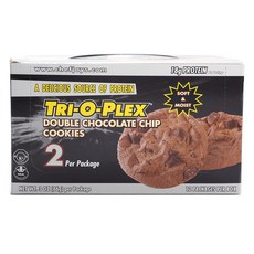Chef Jay's Food Products Tri-O-Plex 餅乾, 雙巧克力片, 12個, 86g